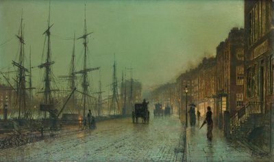 Dock de Glasgow - John Atkinson Grimshaw